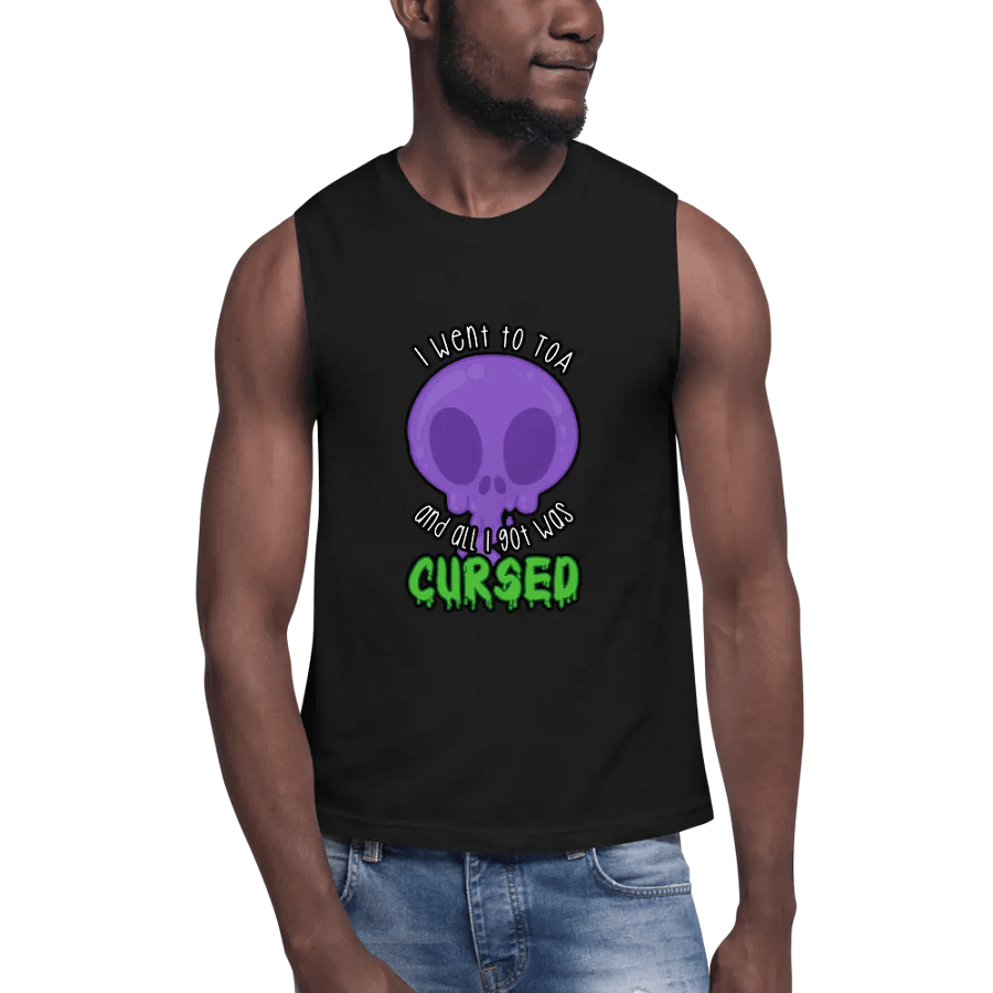 All I Got Was Cursed - Warlock - Men's Style Muscle Tank product image (6)