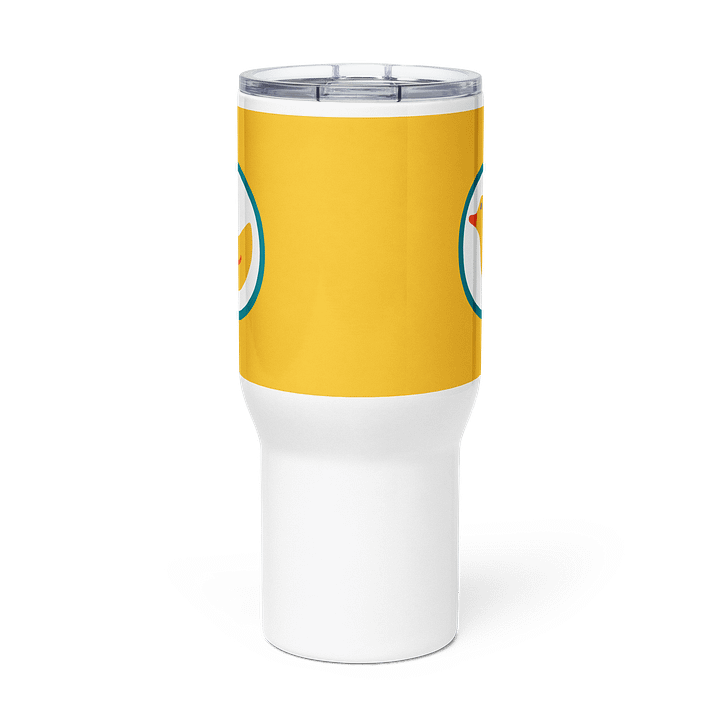 Rubber Ducky Yellow Insulated Travel Mug with a Handle product image (2)
