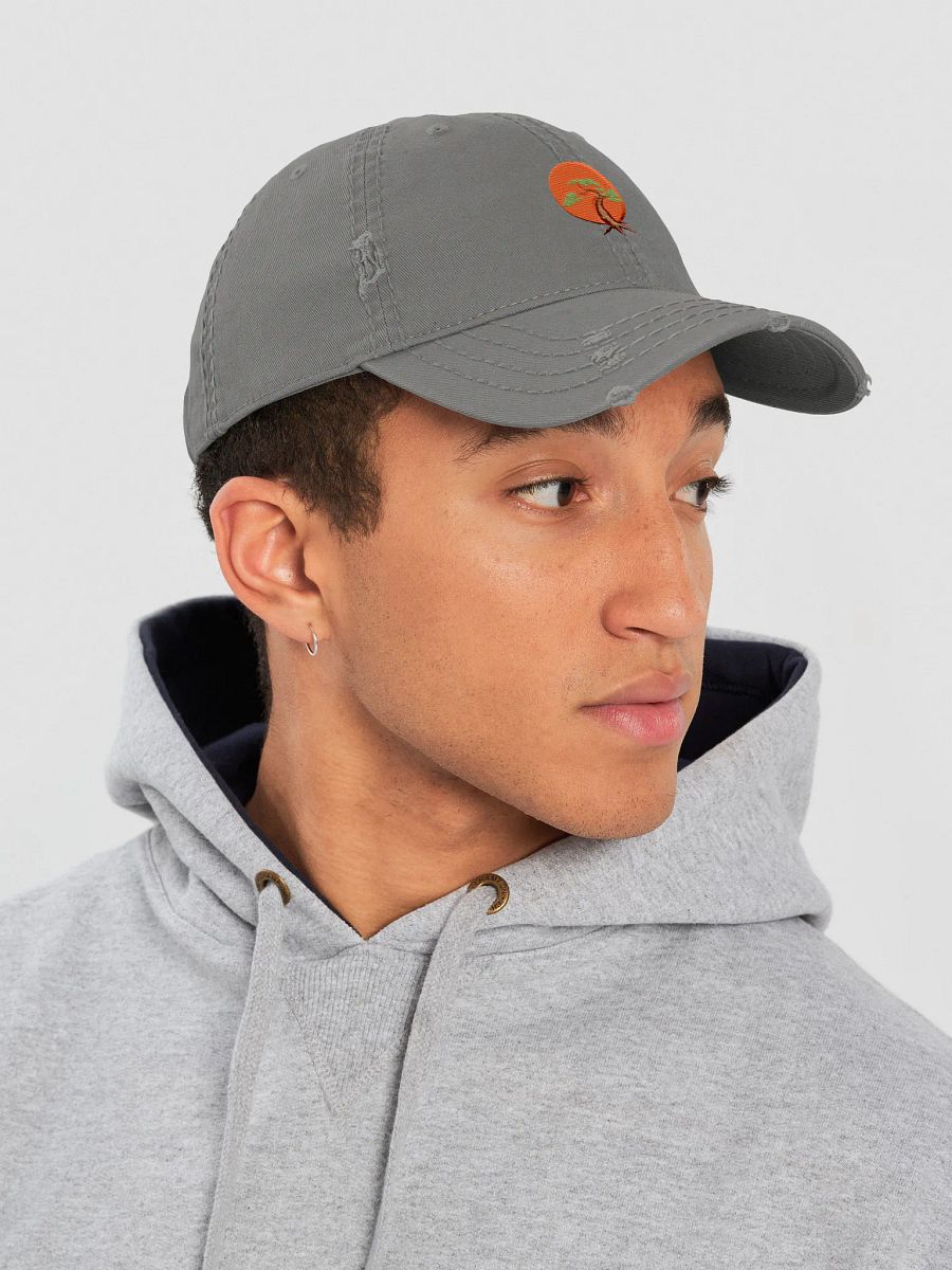 Exotic Sunset Distressed Dad Hat product image (7)