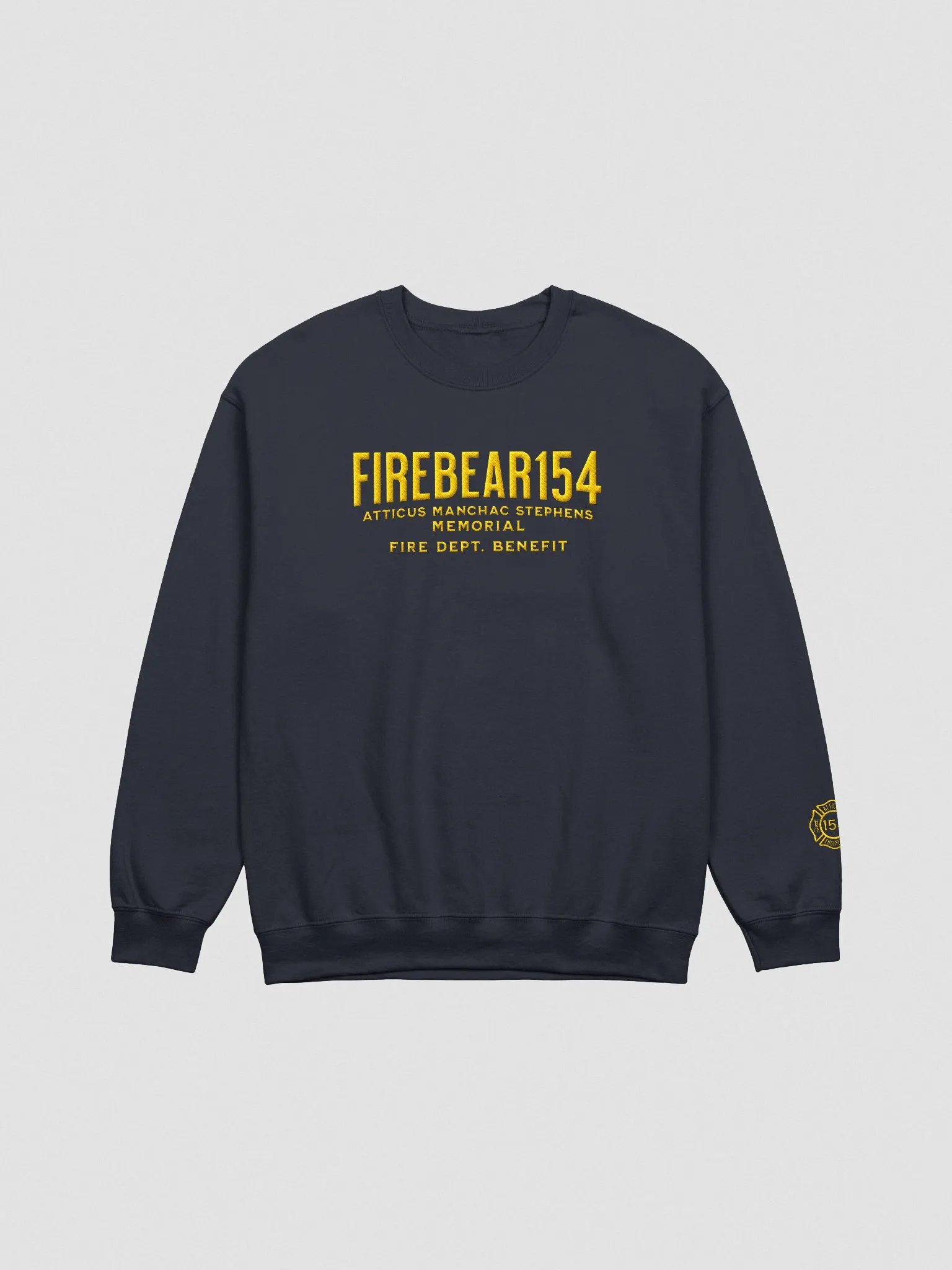 The Fire Bear 154 Embroidered Sweatshirt product image (5)