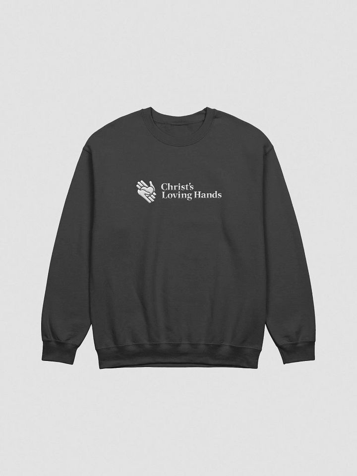 White Logo Comfort Crewneck Sweatshirt product image (1)