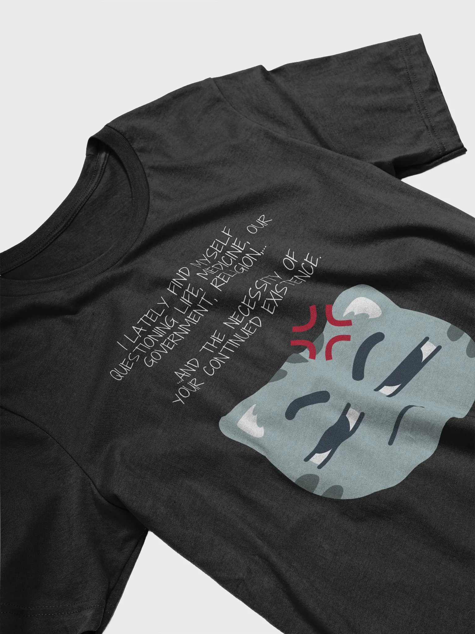 Annoyed Cat Unisex T-Shirt product image (13)