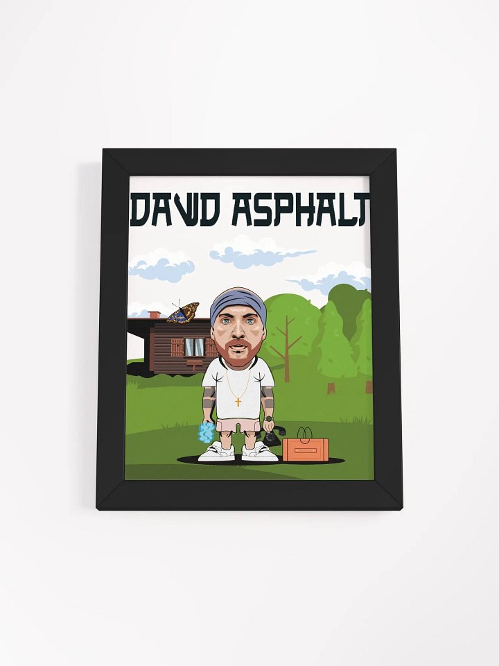Gerahmtes Poster - DAVID ASPHALT product image (8)