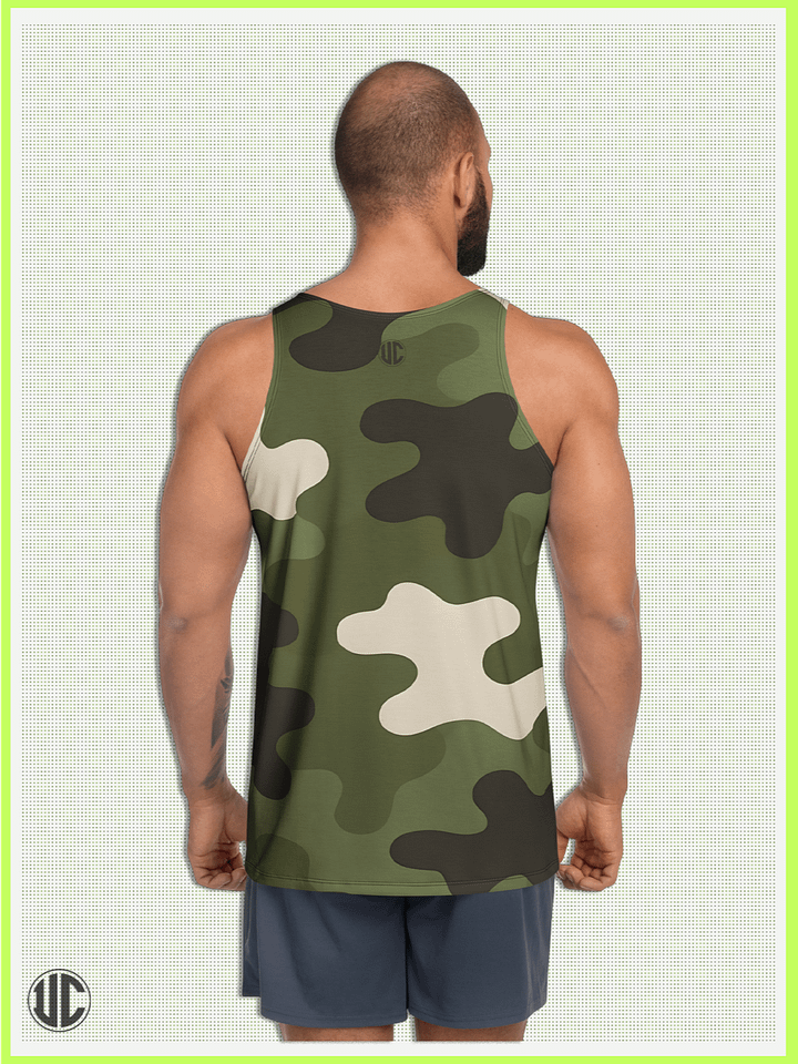Becker’s Modern Camo – Men’s Tank Top product image (2)