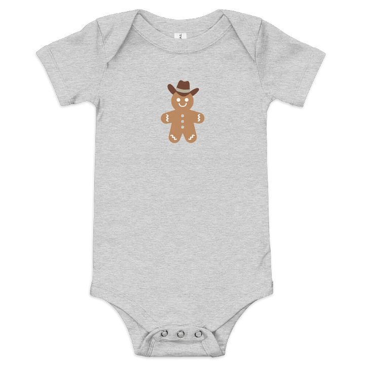Gingerbread Cowboy Baby Onesie product image (3)