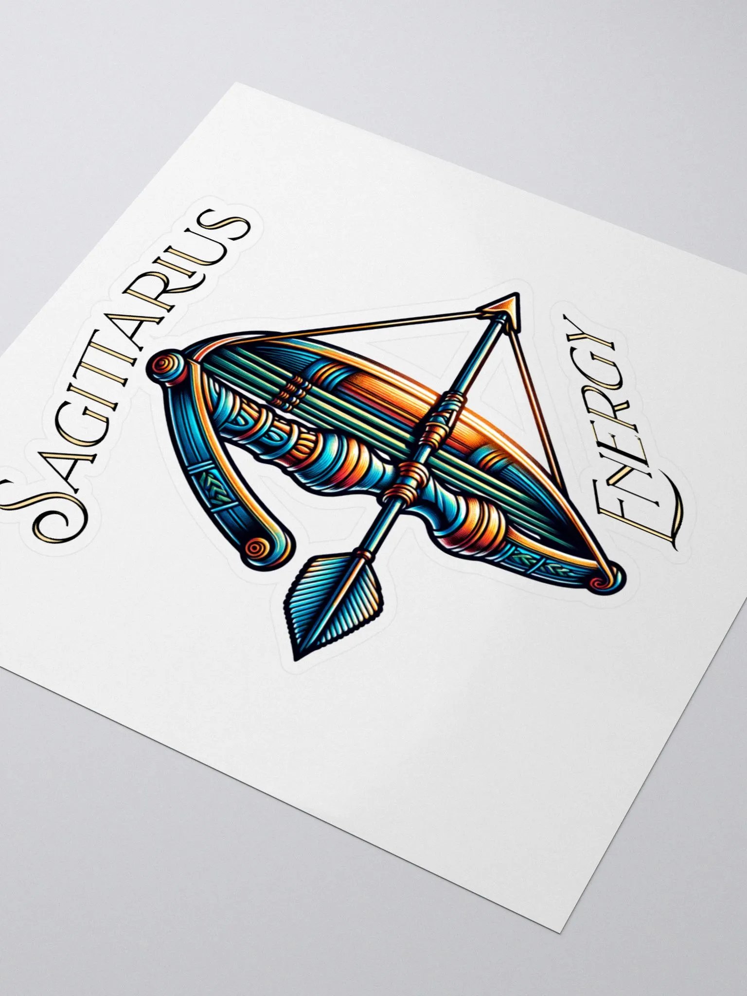 Zodiac Sign Sagittarius Energy Sticker product image (3)