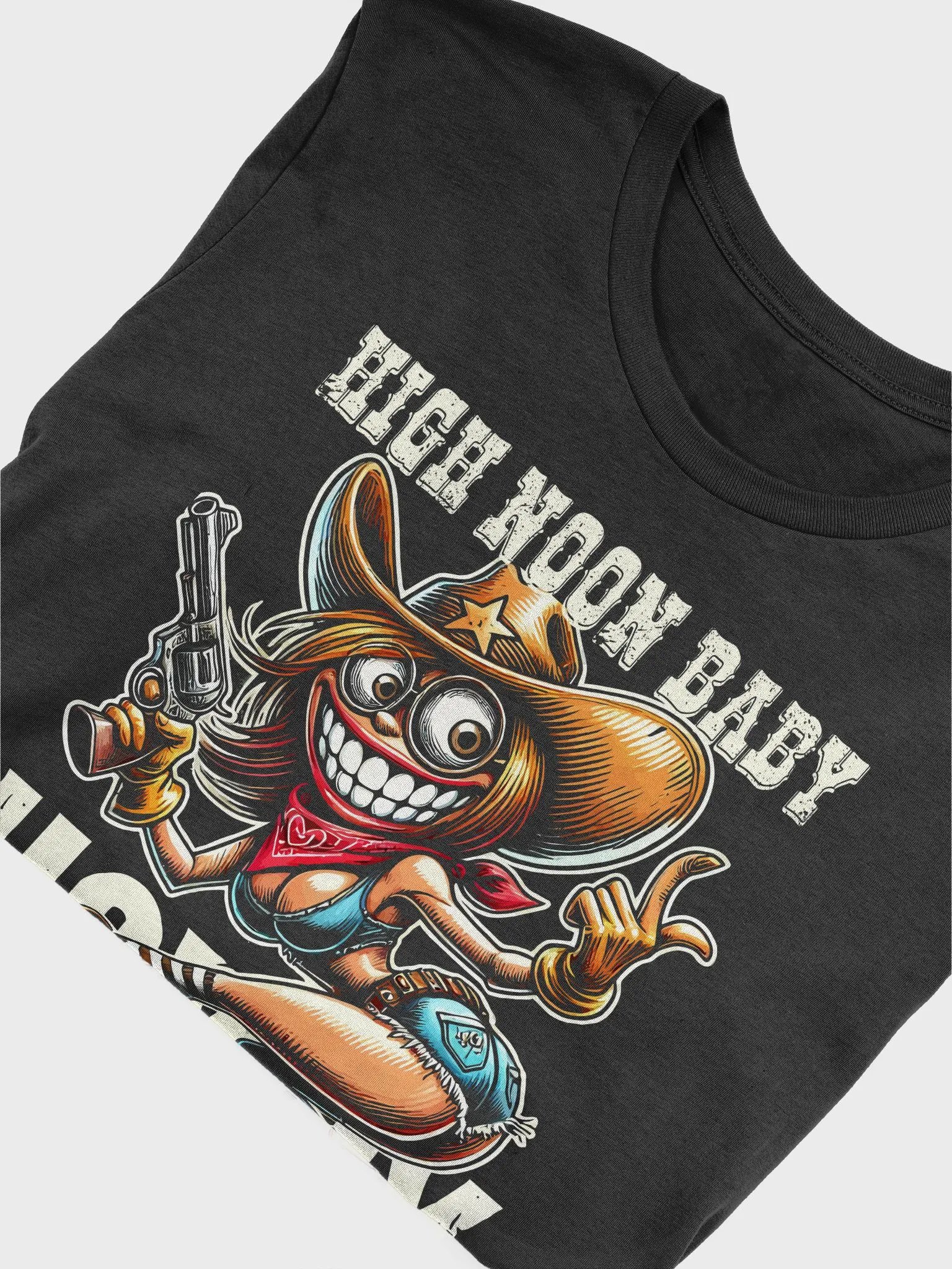 Wild West Cowgirl Cartoon T-Shirt product image (3)