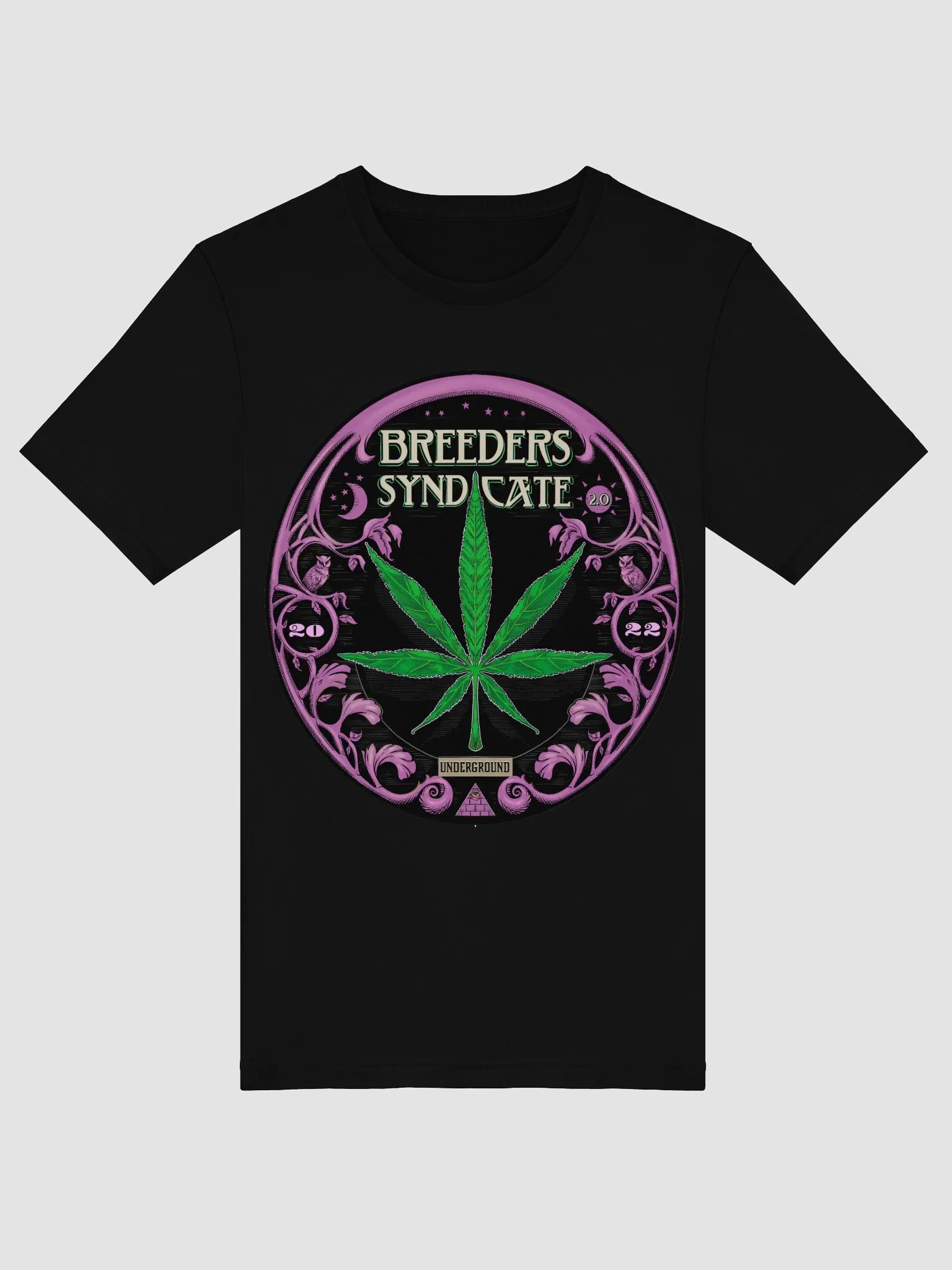 Breeders Syndicate 2.0 Leafy Elegance T-Shirt product image (5)