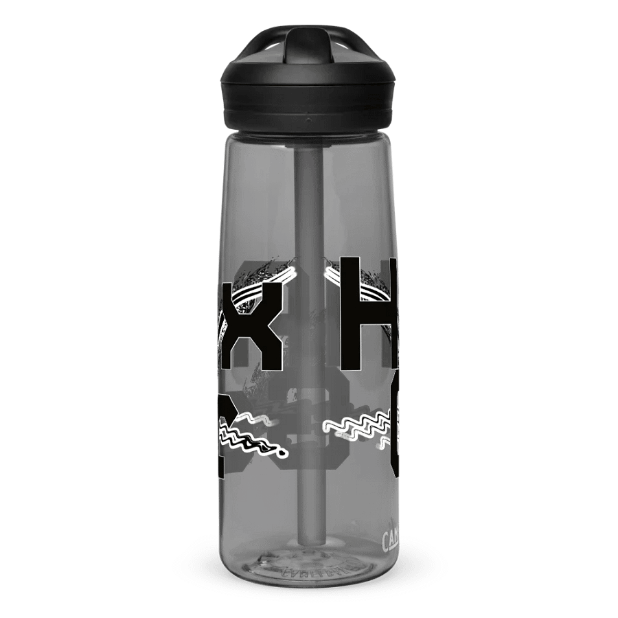 Eddy®+ Sports Water Bottle - Black HApex Gear Black Logo product image (2)