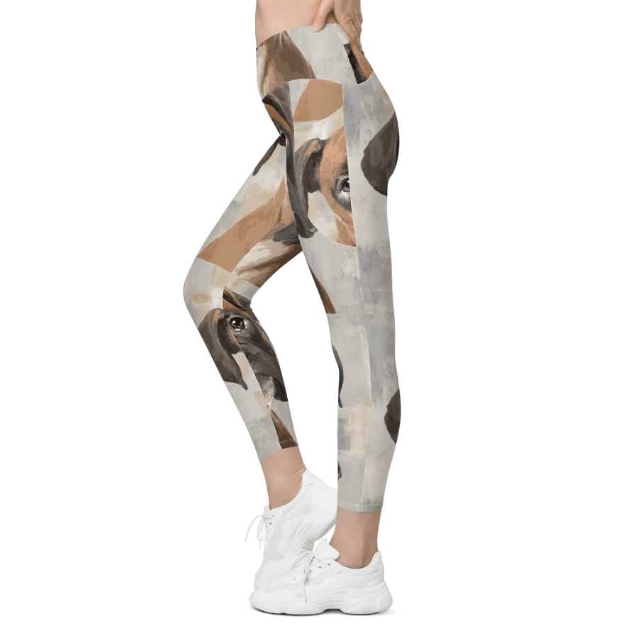 Floppy Eared Boxer All-Over Print Leggings product image (4)