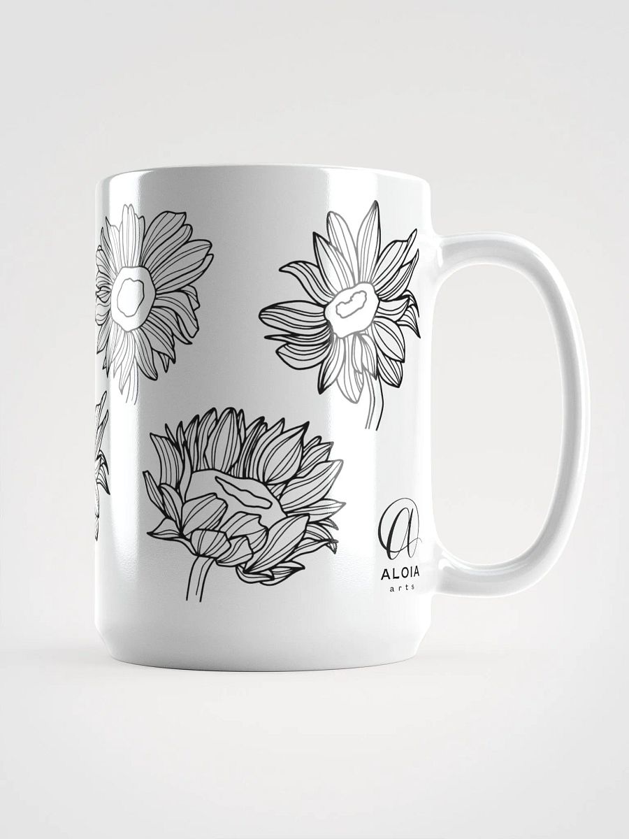 Doodle Flowers Mug product image (3)