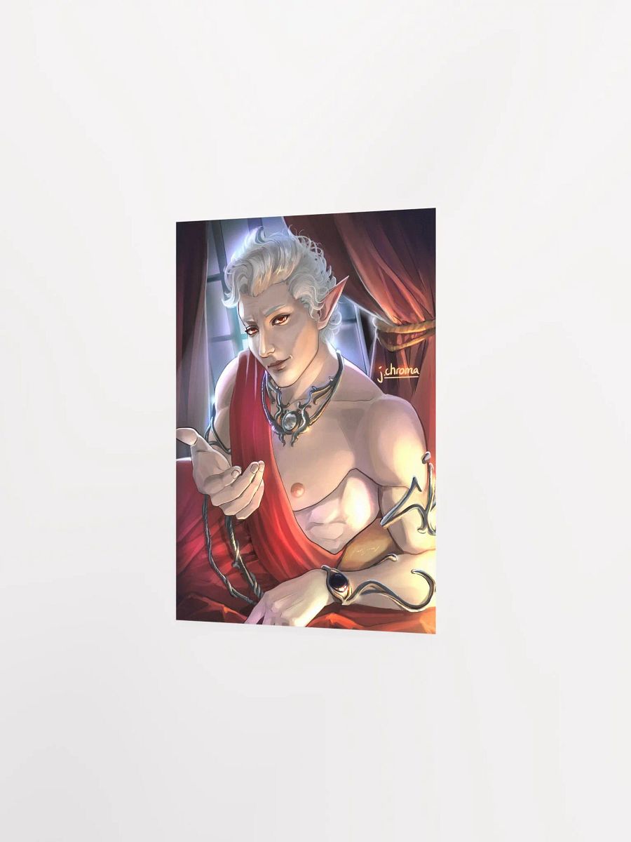 Vampire Valentine - Romantic Pinup Game Fanart - Art by CosmicChroma product image (5)