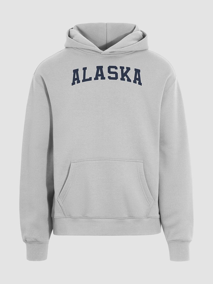 Alaska Vintage Varsity Unisex Premium Oversized Hoodie product image (1)