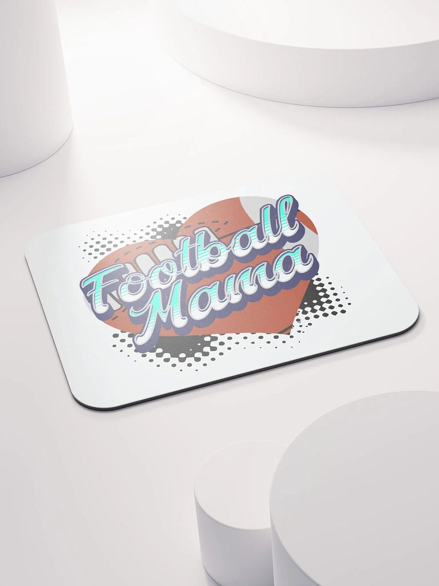Mama Heart Football Mouse Pad product image (4)