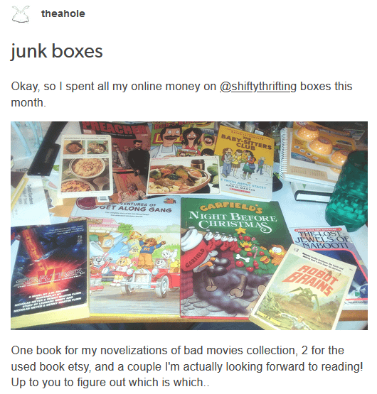 (US ONLY) Book Junk Box - please buy solo product image (4)