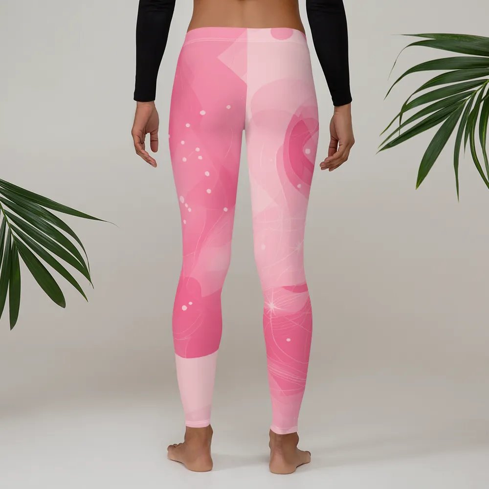 Galaxy Rose Yoga Leggings product image (3)