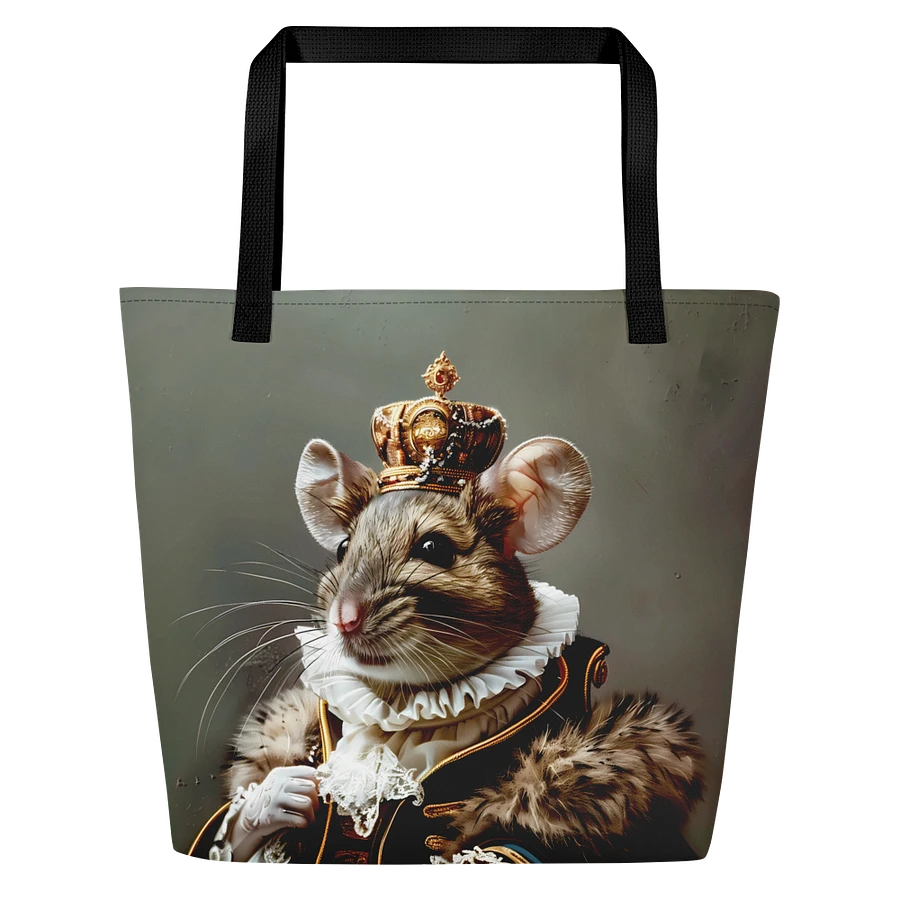Tote Bag: Whimsy Victorian Noble Mouse Stylish Fantasy Fashion Art Design product image (1)