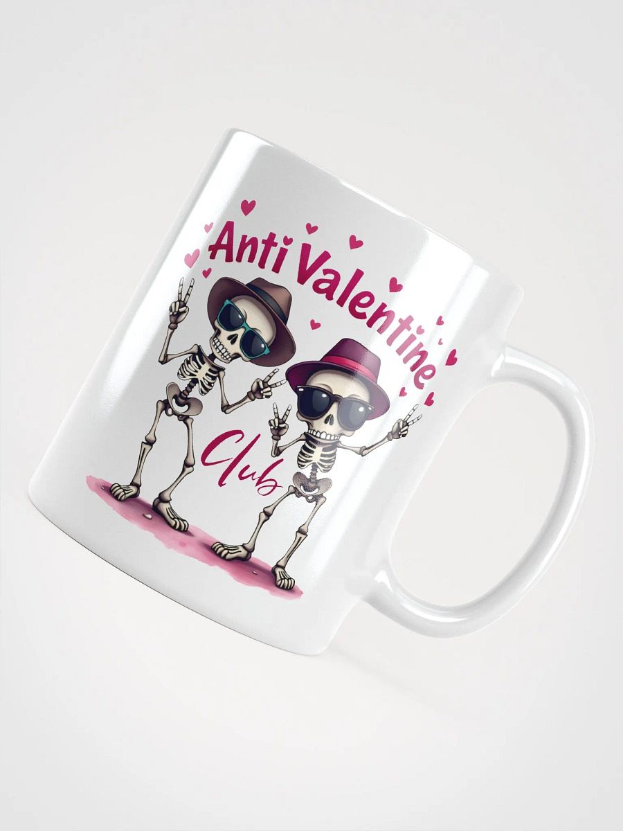 Skeleton Anti Valentine Club Mug product image (4)