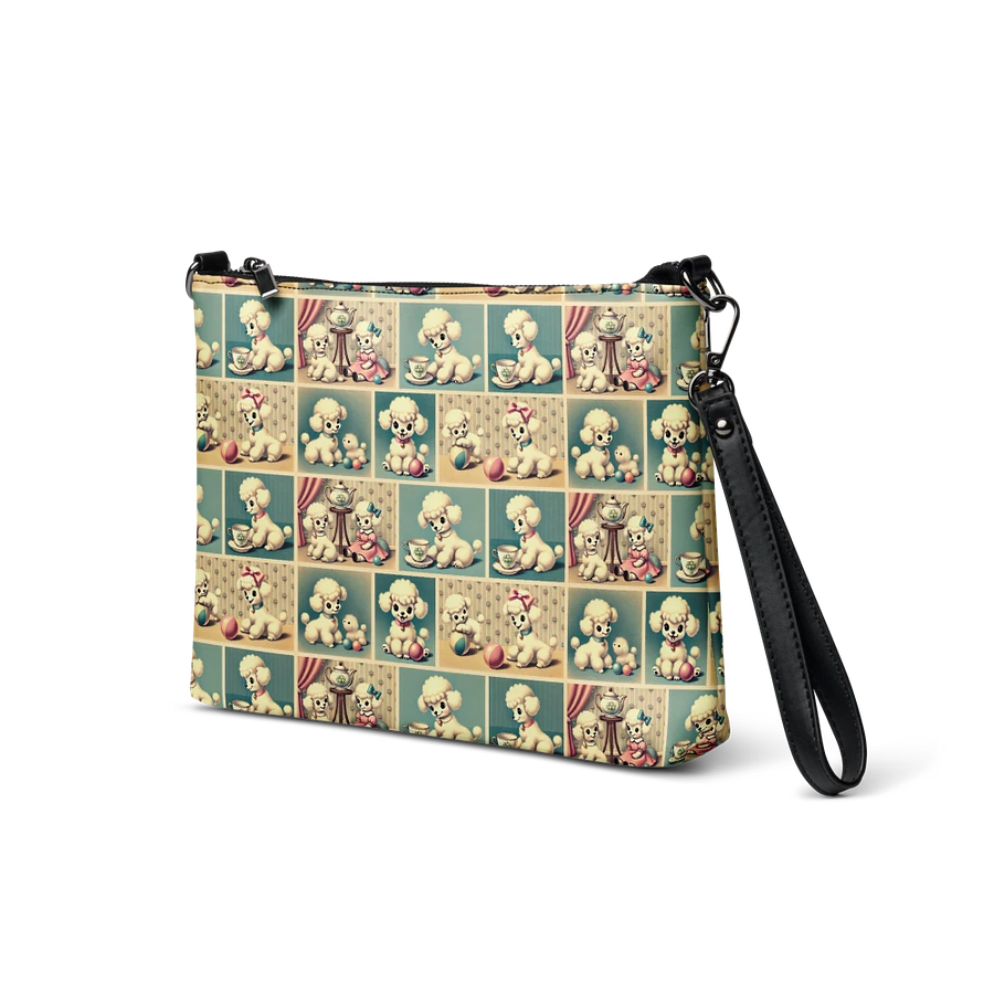 Retro Poodle Puppy Crossbody Bag - Vintage-style Purse product image (15)