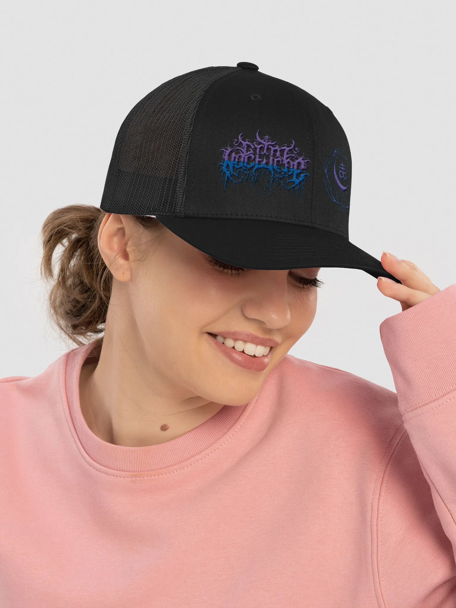 Logo Trucker Hat Blue/Purple product image (5)