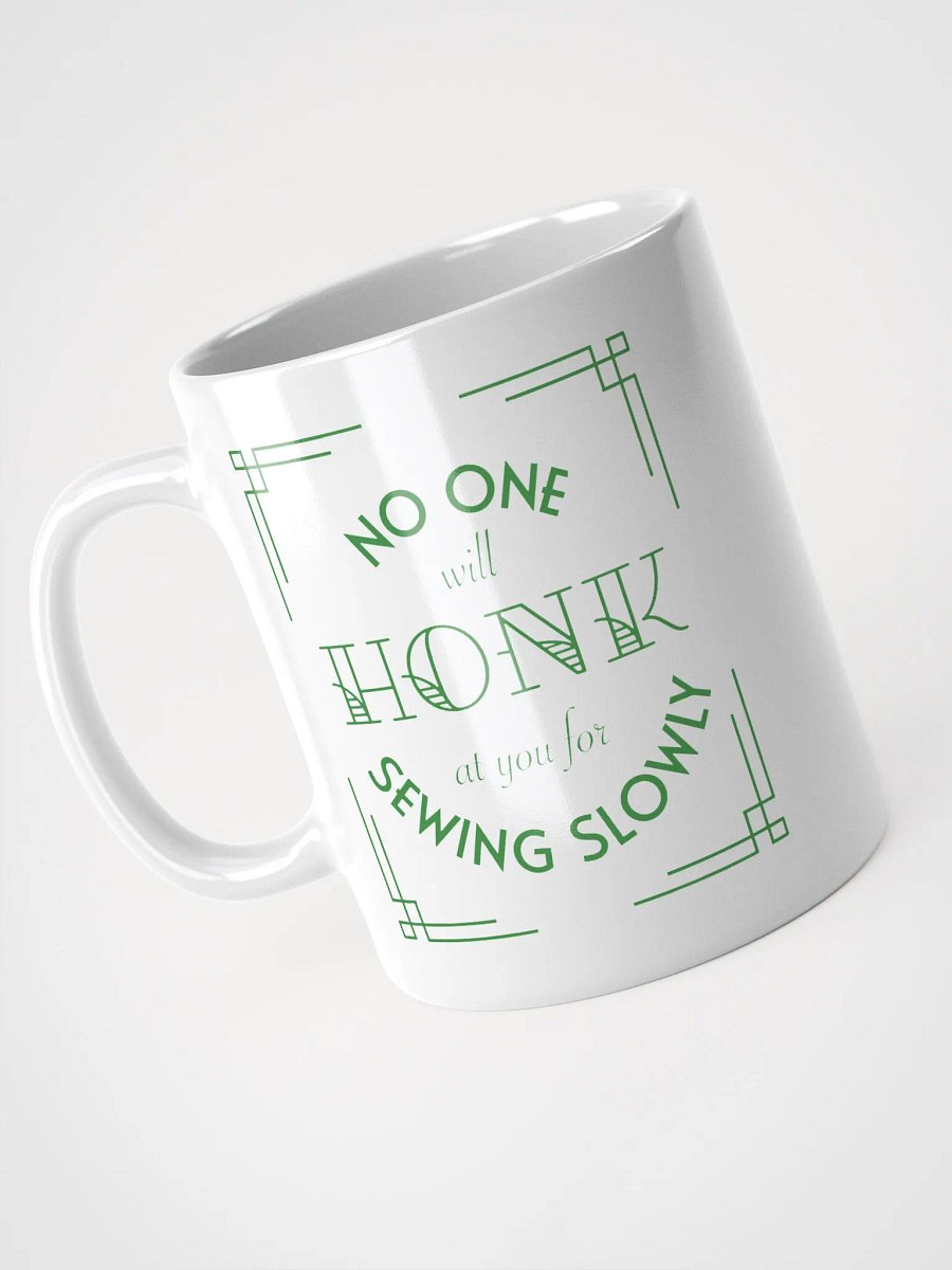 Sew Slowly Art Deco Mug product image (3)
