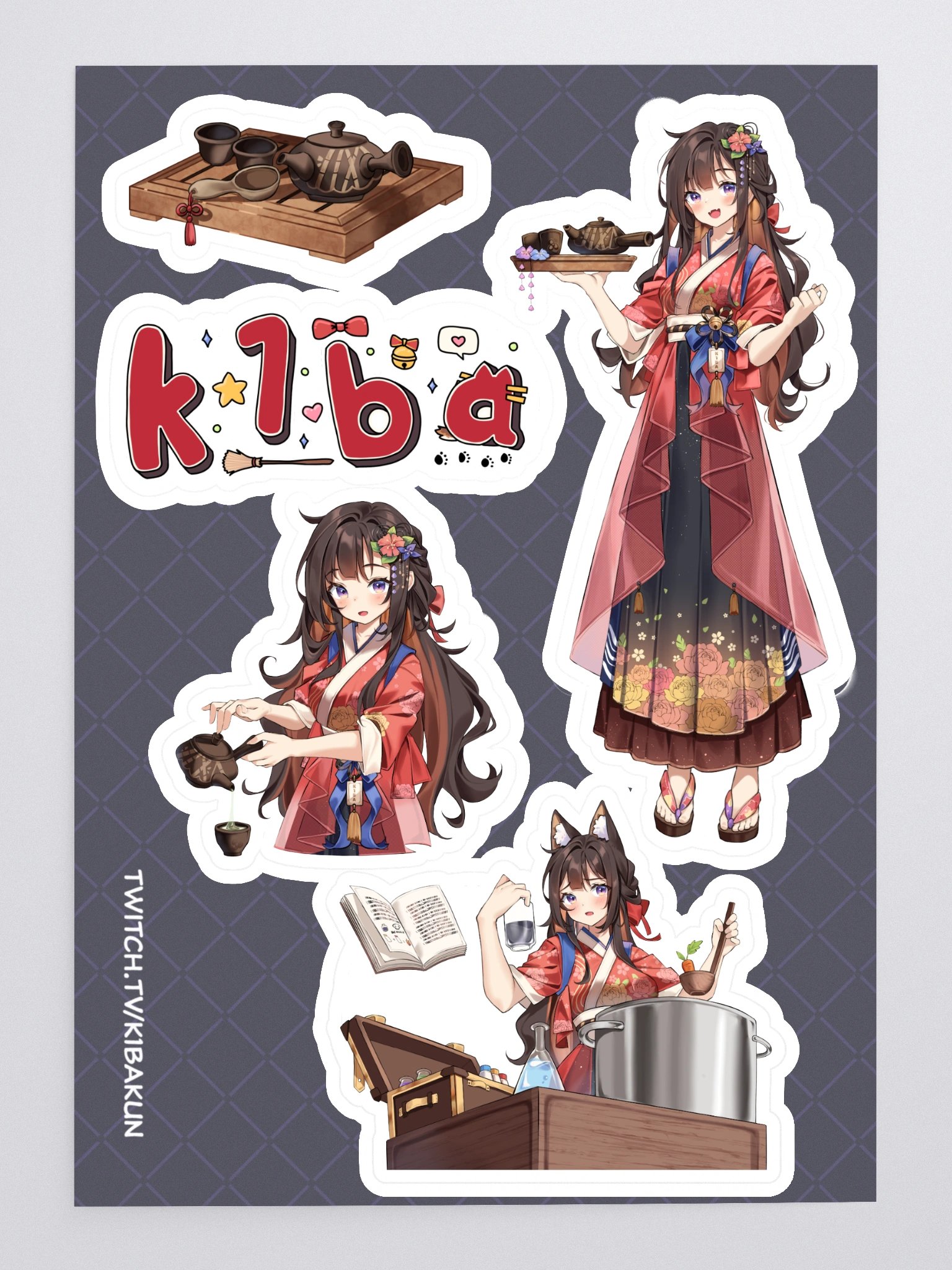 Kimono Sticker Sheet product image (3)