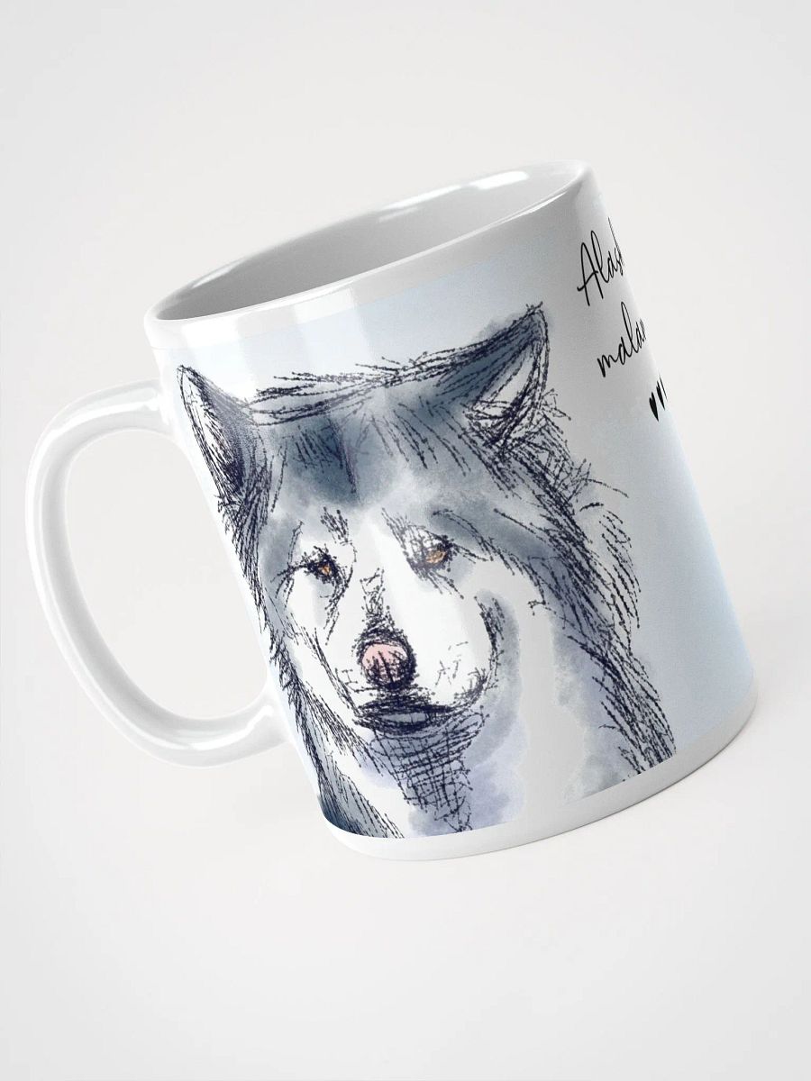 Malamute Love White Glossy Mug product image (8)