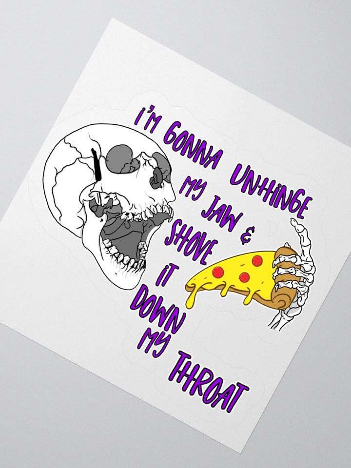 Unhinged Sticker product image (6)