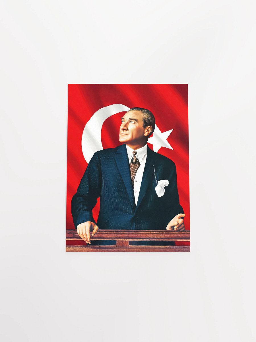 Atatürk Poster, Turkey — Mustafa Kemal Ataturk art product image (10)