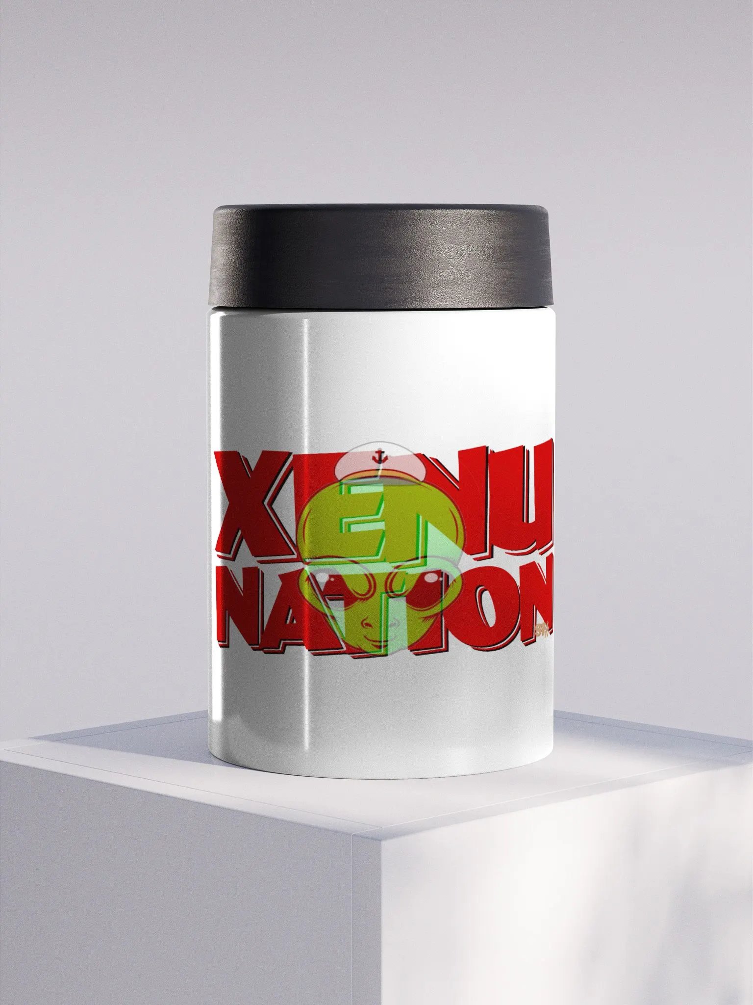 Xenu Nation Stainless Steel Koozie product image (2)