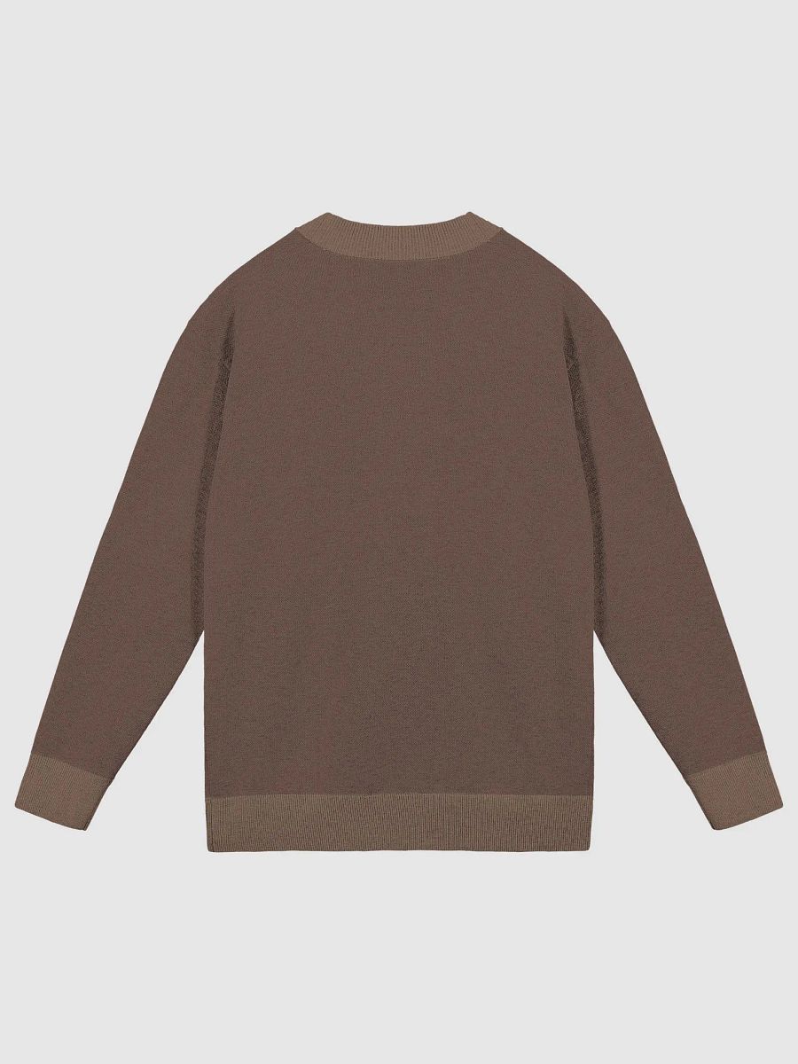 Bubbly and a B*tch (sm. duotone brown) knitwear cardigan product image (8)