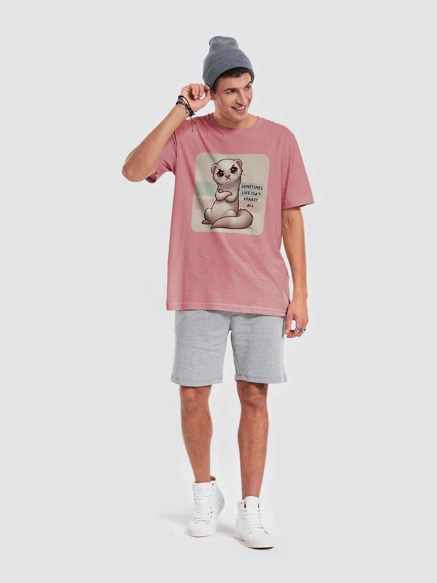 Sometimes Life Isn’t Ferret All. (Bella+Canvas Supersoft T-Shirt) product image (4)