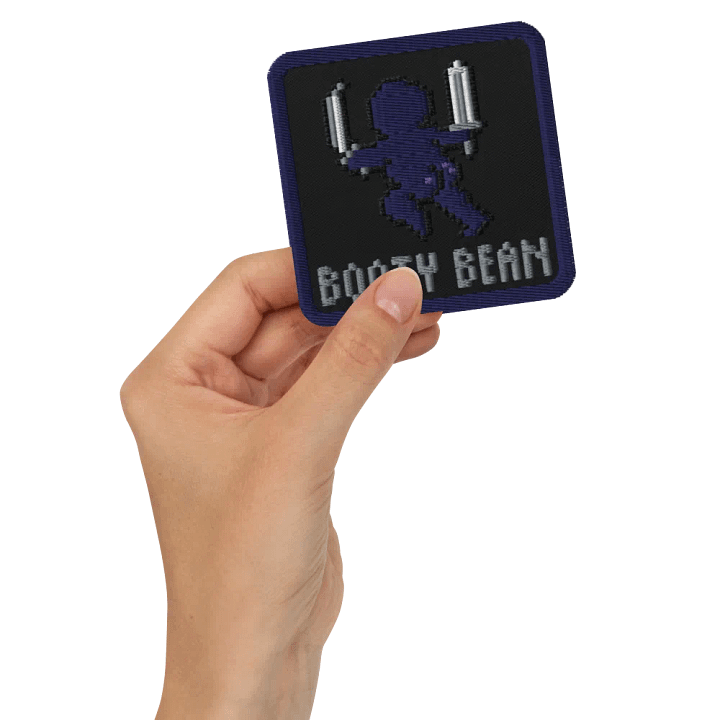Booty Bean Embroidered Patch product image (2)