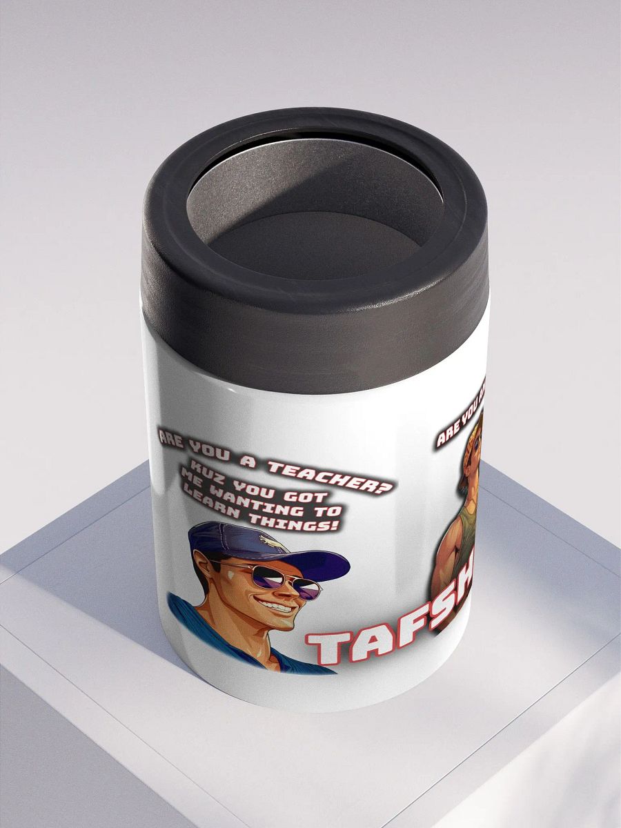 3 Design Pick Up Lines Stainless Steel Koozie product image (3)