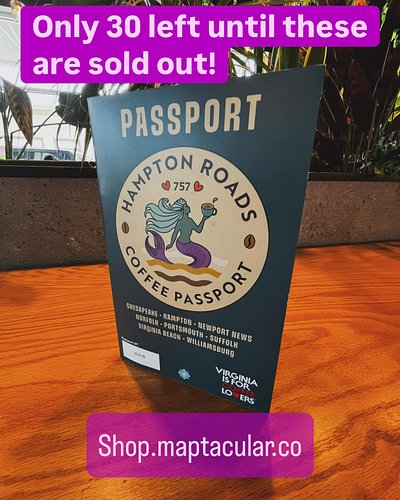 We’re down to the final 30 coffee passports. DM for the store link. #757coffee #hamptonroads