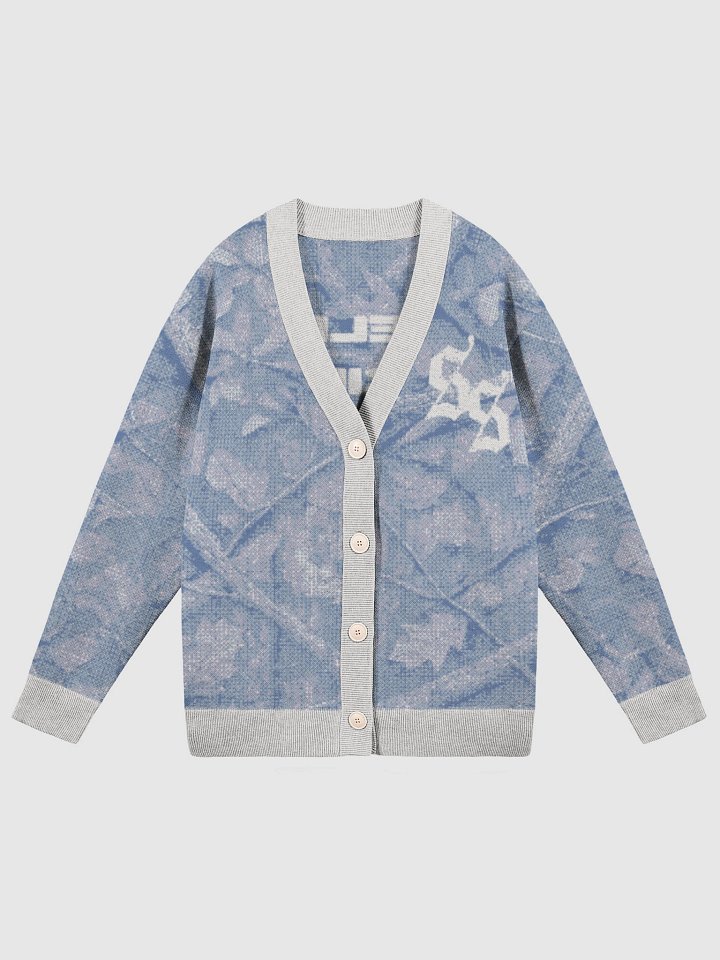 Satellite Society Carolina Camo Cardigan (Palmetal Blue) product image (5)