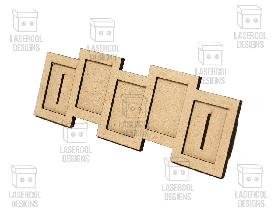 Photo Frames Set 3 (5 Styles) - Laser Cut Files product image (7)