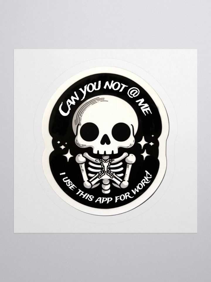 Zticker dont @ me product image (1)