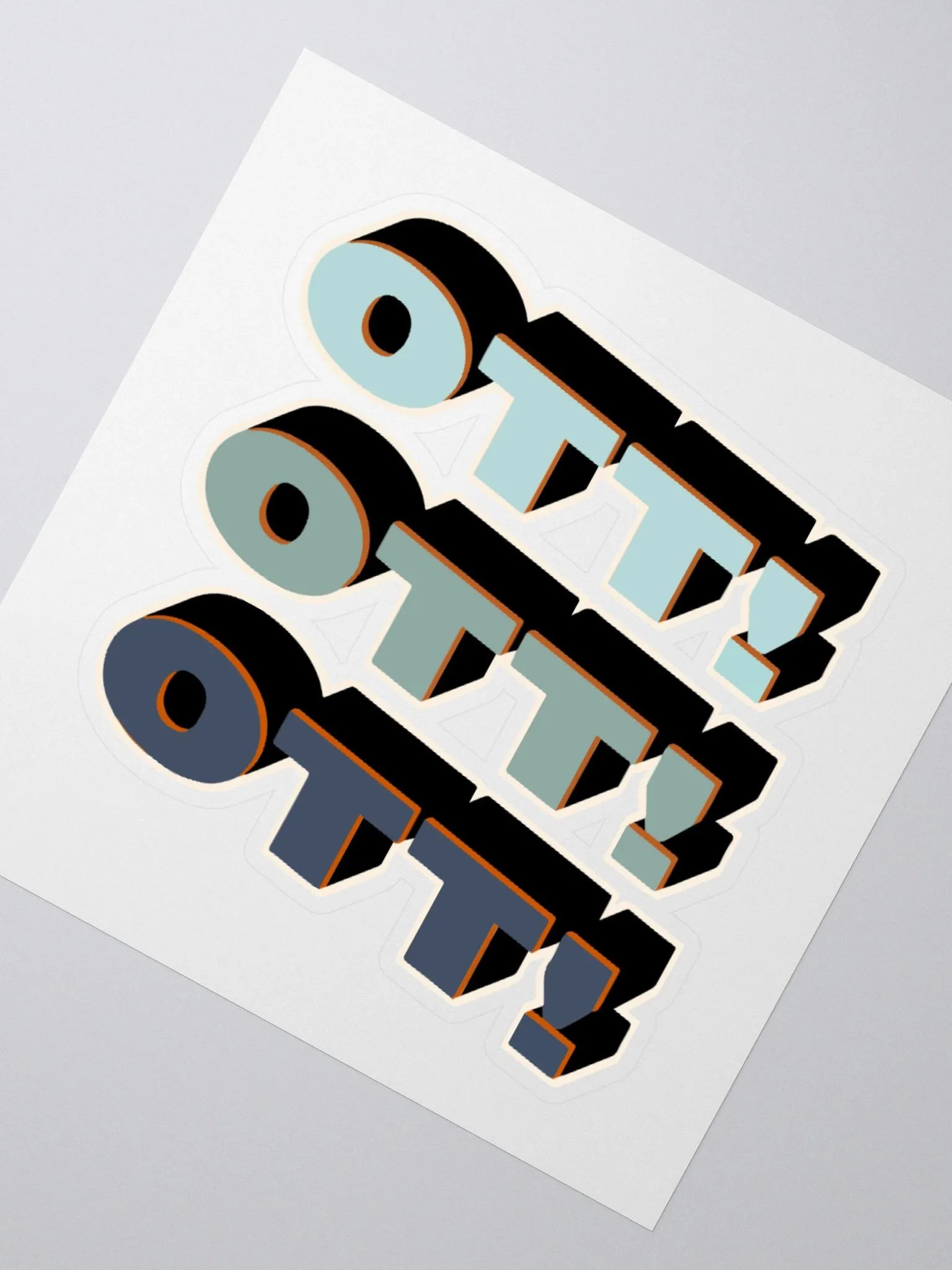 OTT OTT OTT Sticker product image (2)