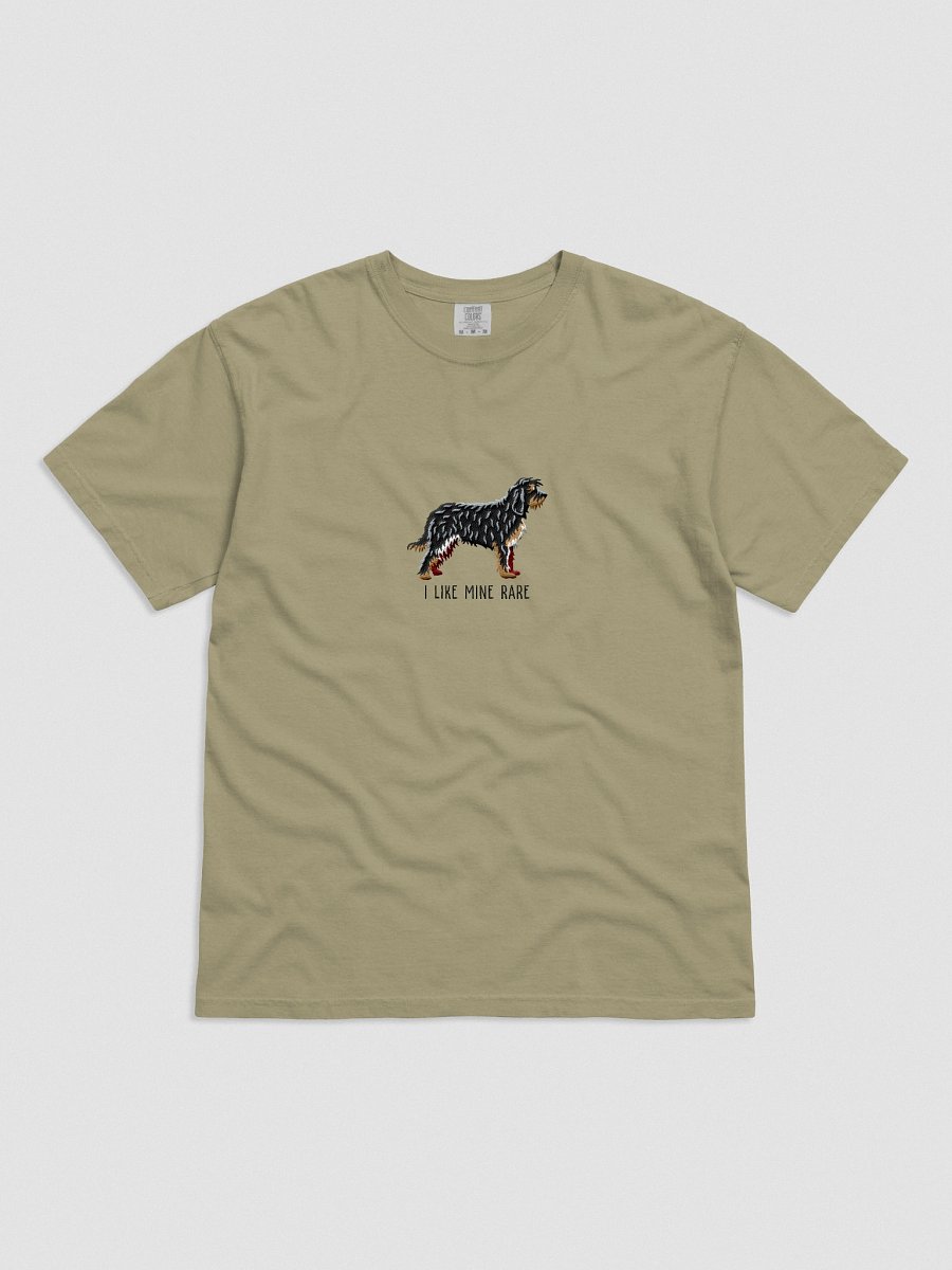 I Like Mine Rare T-Shirt(Embroidered) of an Otterhound(Black & Tan) product image (11)