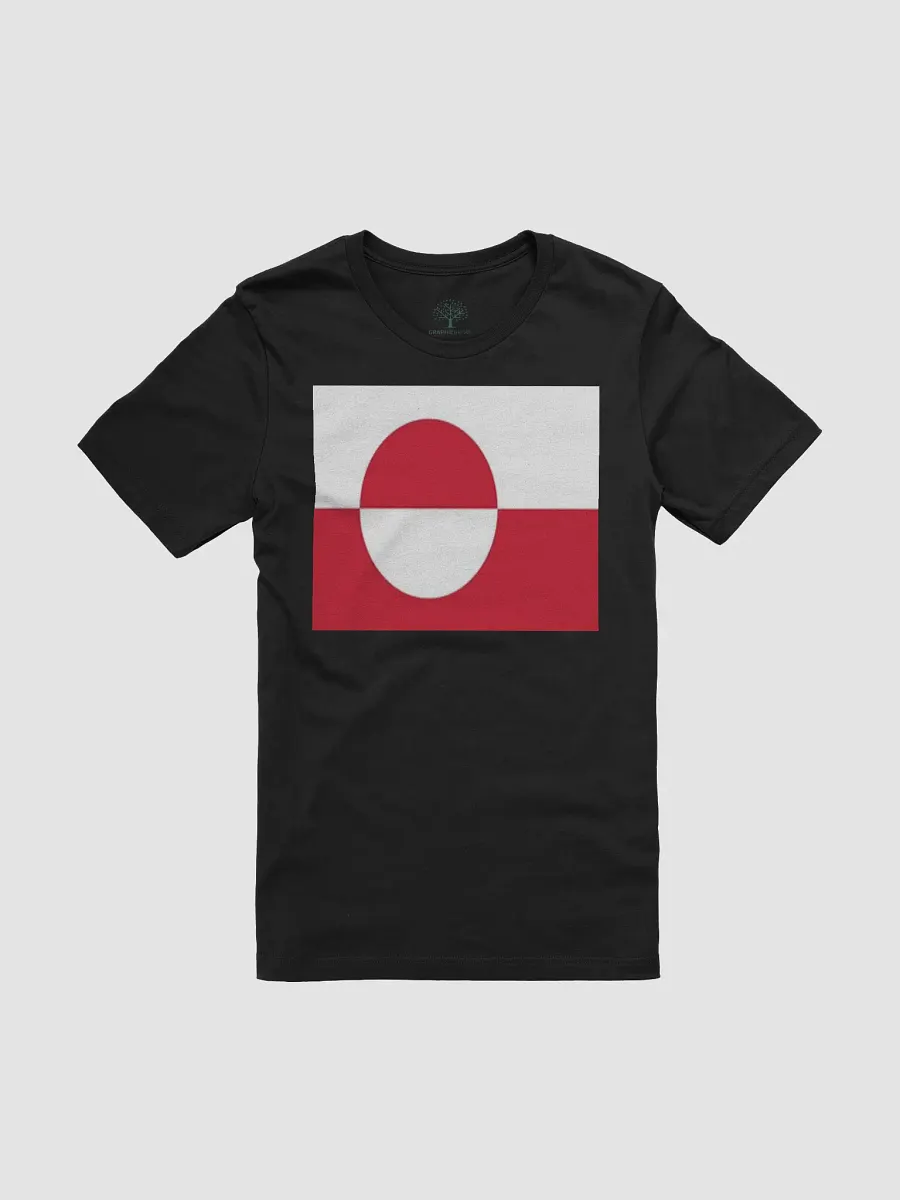 Exclusive Unisex Greenland Flag Graphic Tee by Graphic Grove product image (3)