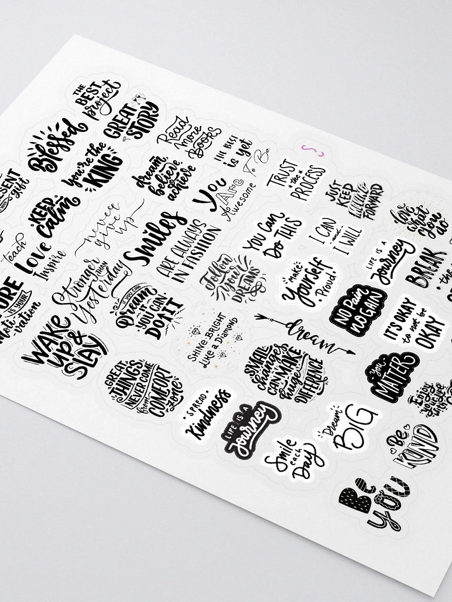 Quotes Motivational Sticker Sheet product image (2)