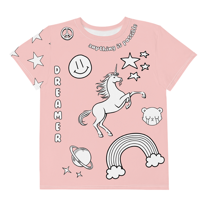 YOUTH Girls Tee - Classic Pink product image (1)
