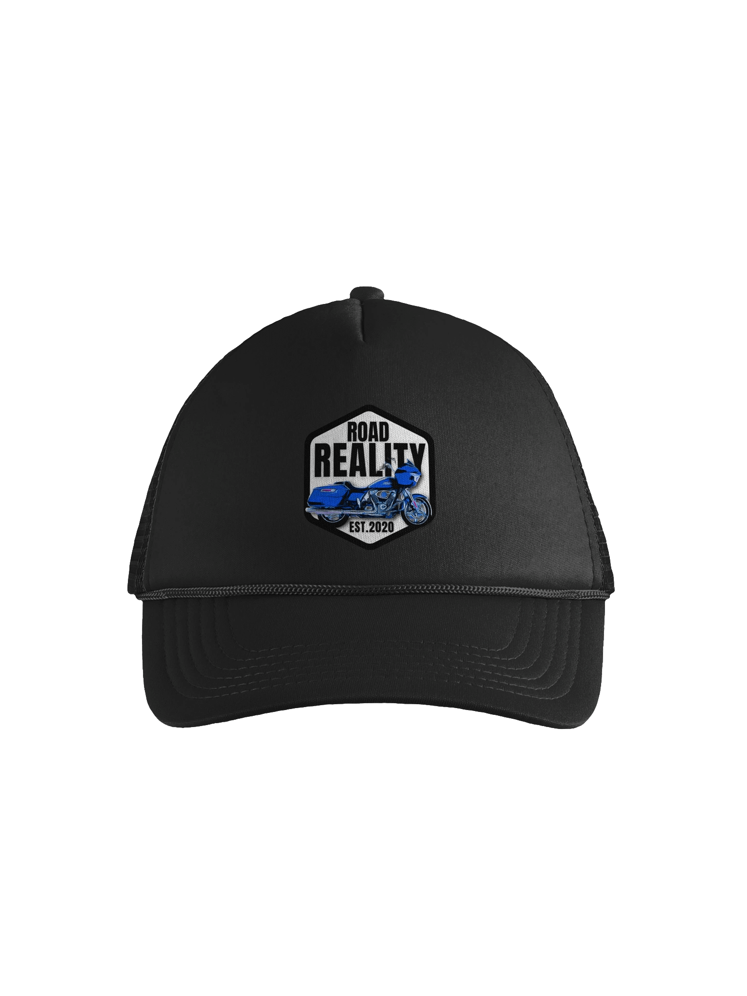 Road Reality Foam Trucker Hat product image (1)