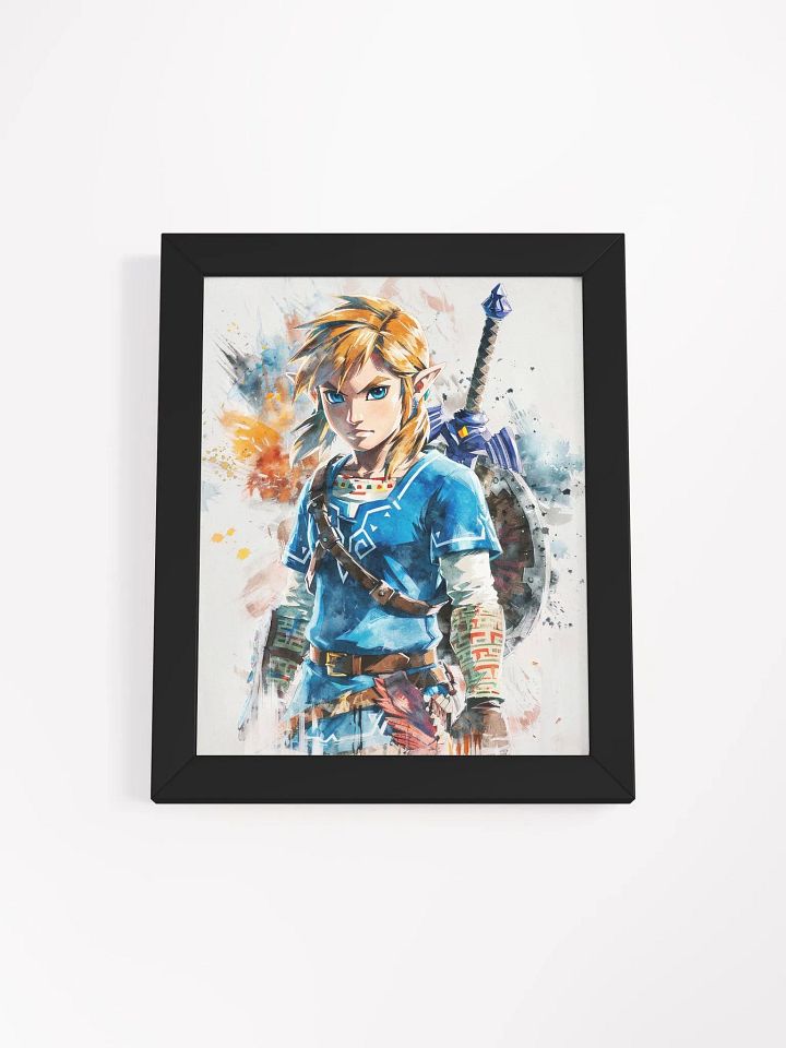 Link v1 - Framed High-Quality Matte Poster (in) product image (1)