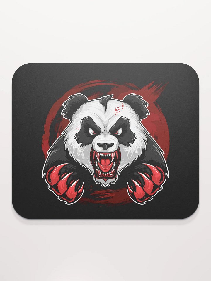Panda Rage Mouse Pad product image (2)