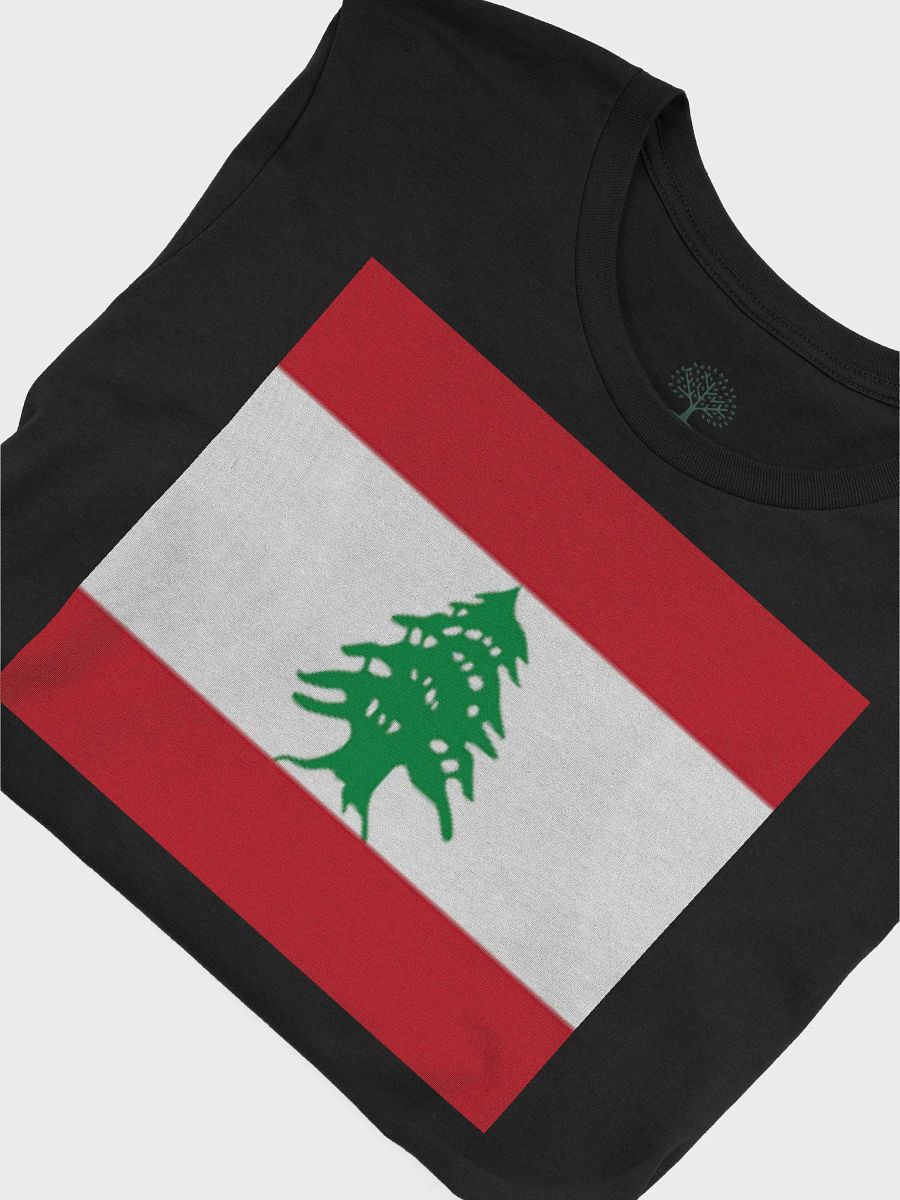 Graphic Grove Supersoft Unisex Lebanese Flag T-Shirt - Exclusive product image (7)