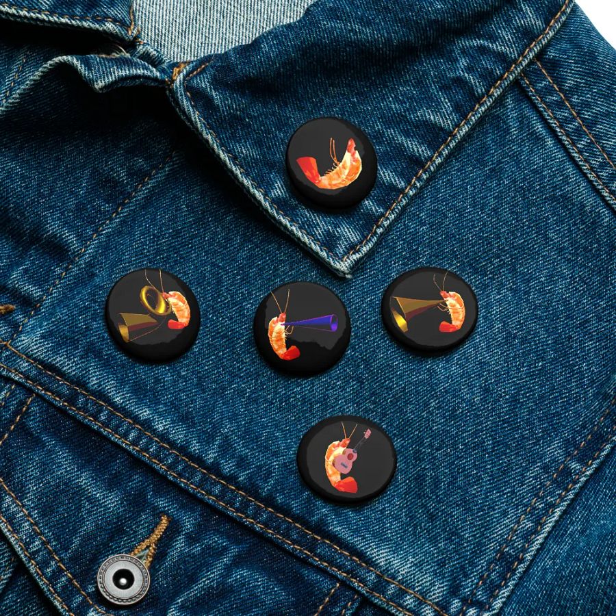 Shrimp Button Pins product image (16)