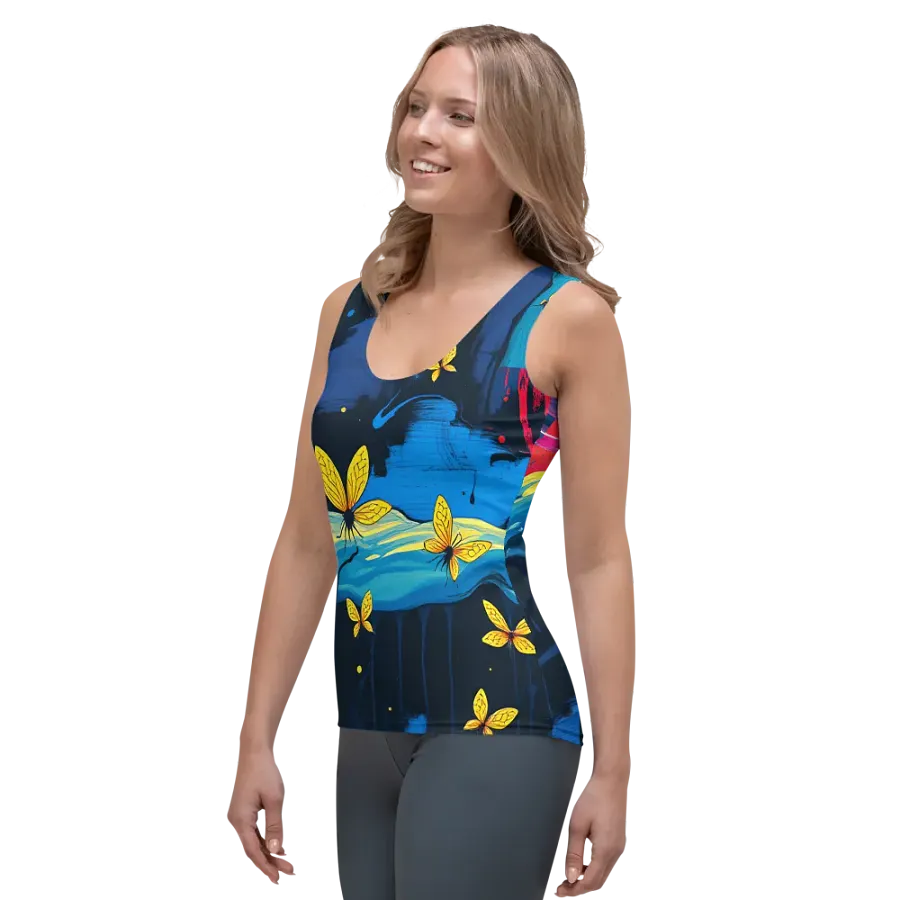 Cosmic Butterfly Women's Tank Top product image (3)