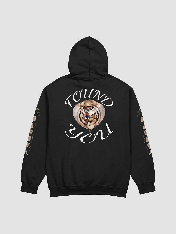 "FOUND YOU" Chibi Ropo Hoodie (with white text) product image (1)